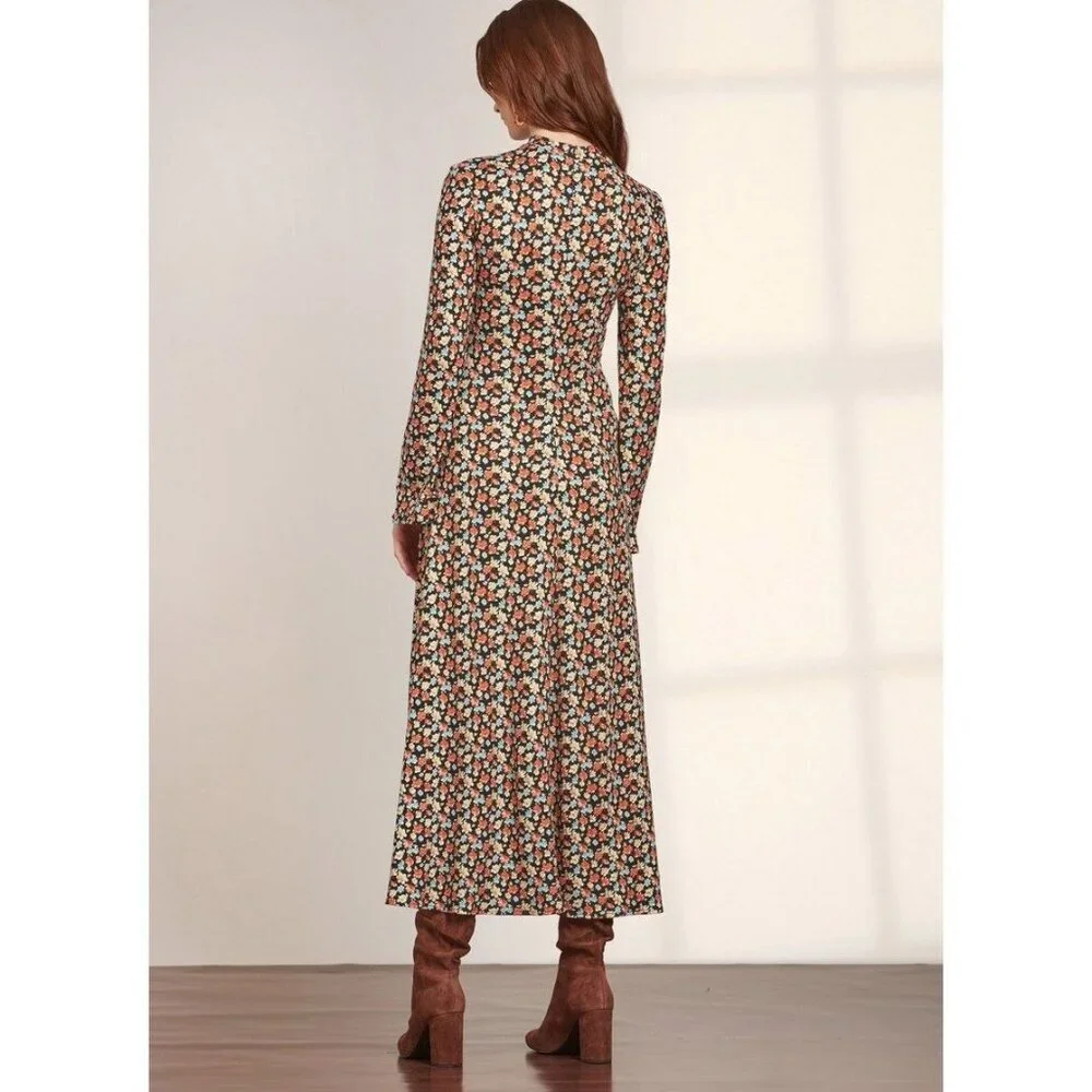 Simplicity Sewing Pattern 9644 R11673 Dress Knit Keyhole‎ Misses Size 10-18